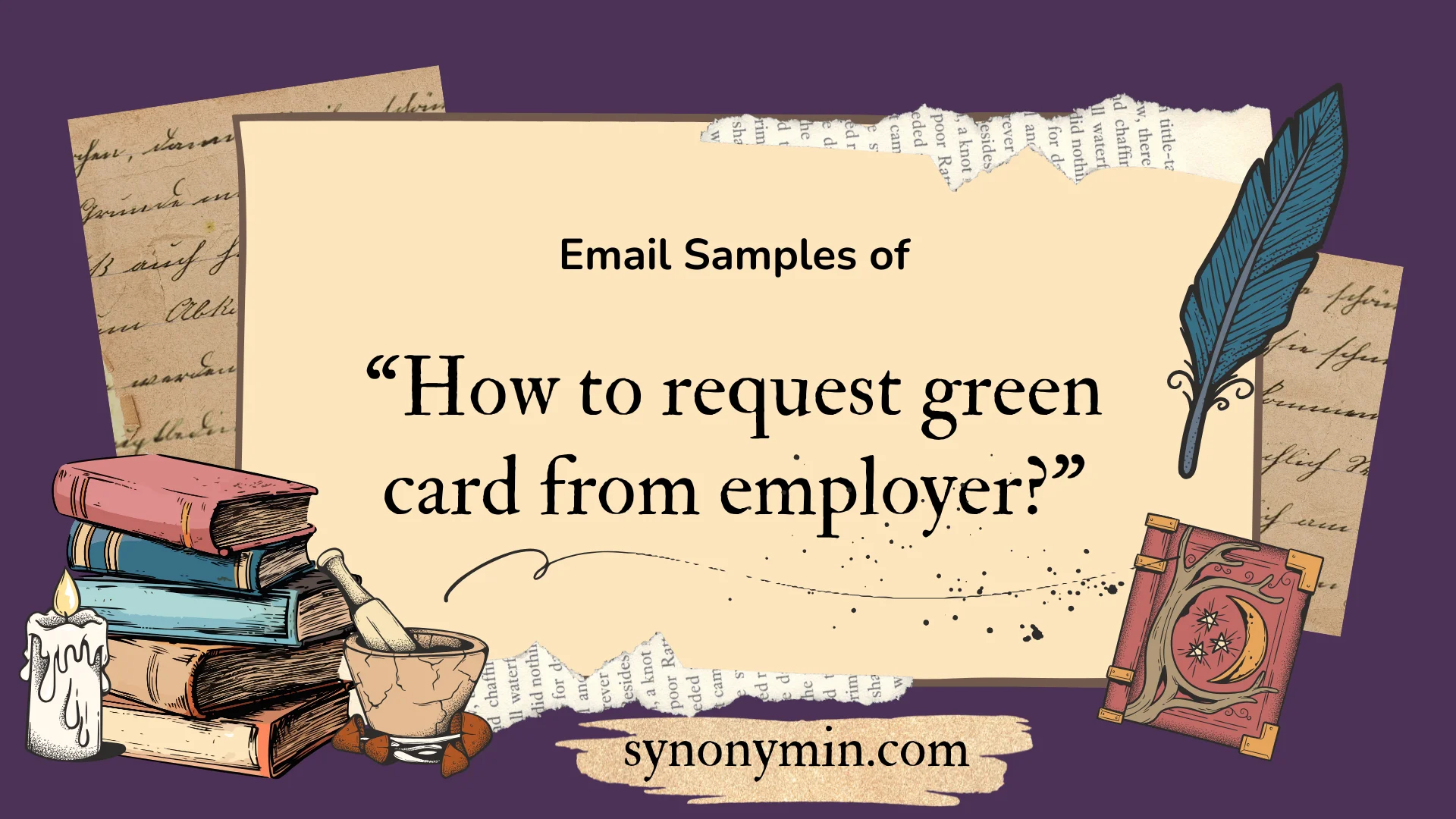 email samples of how to request green card from employer