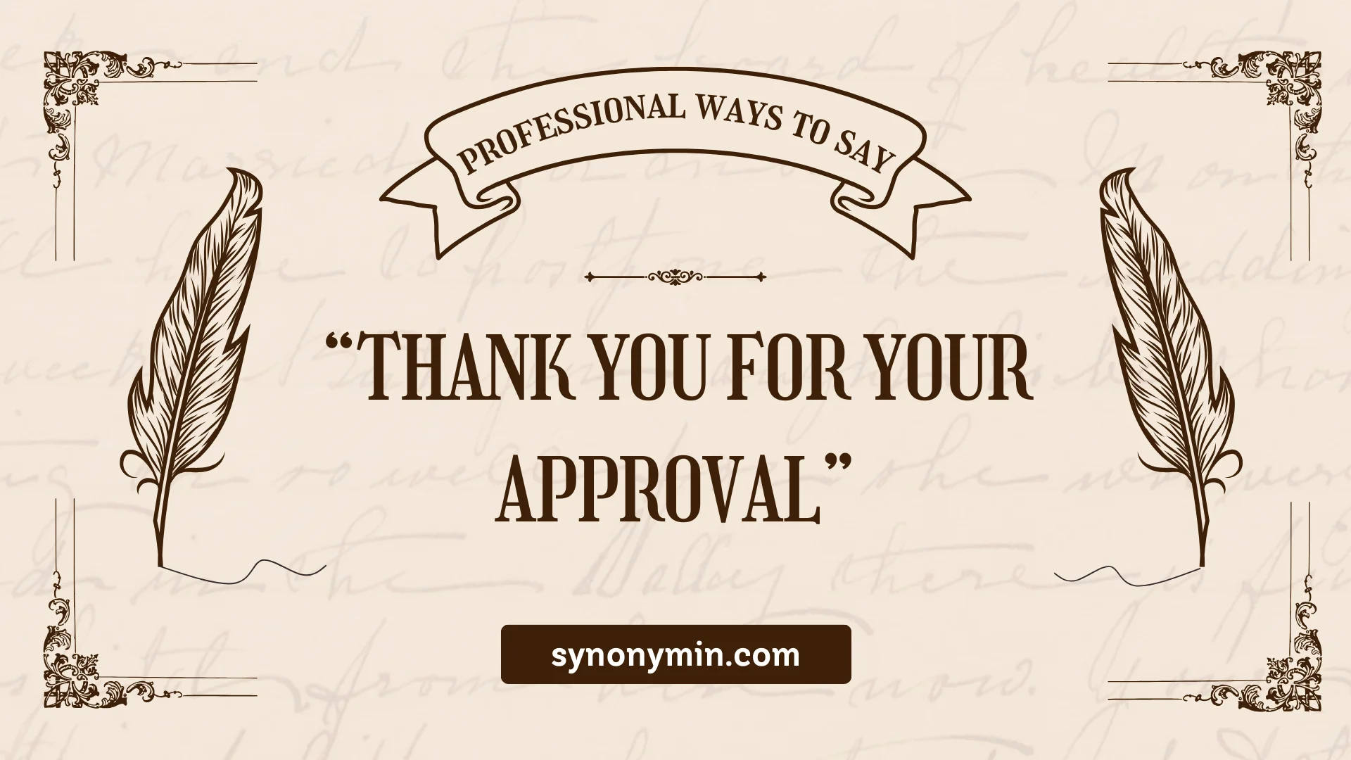 professional ways to say thank you for your approval