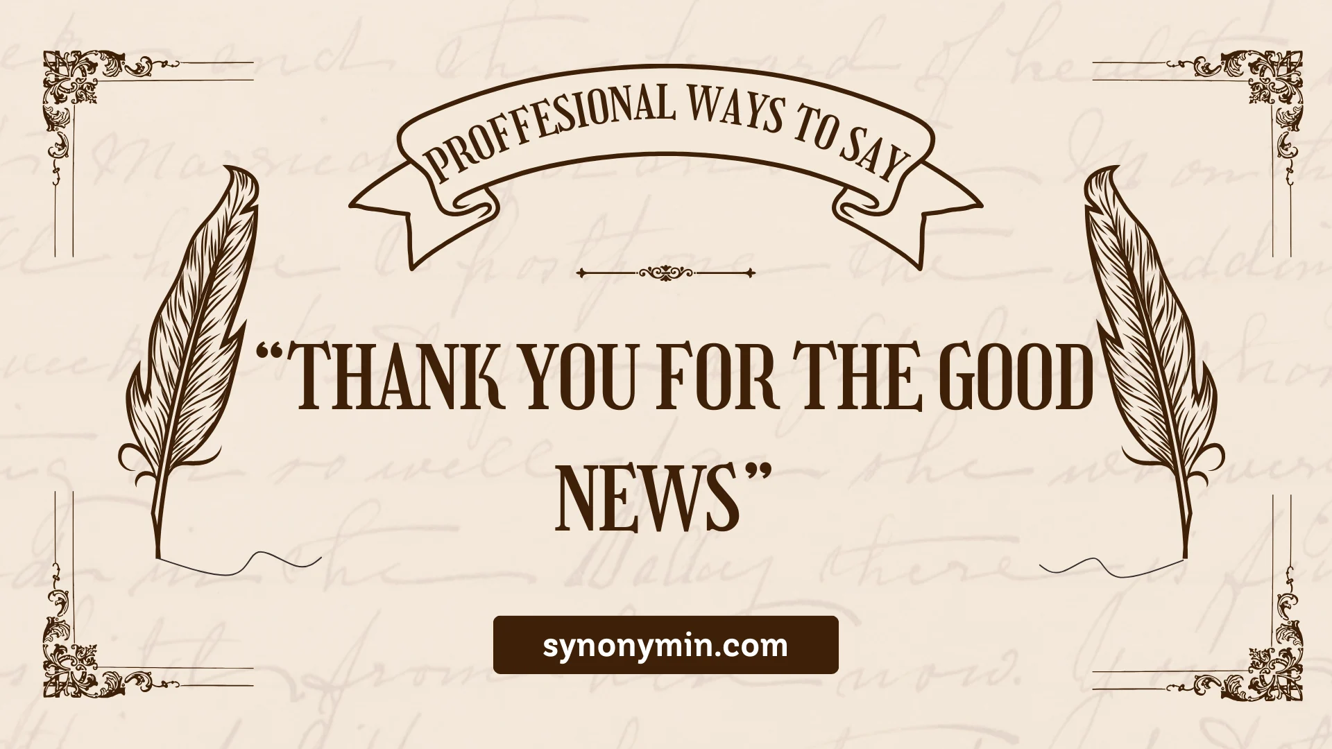ways to say thank you for the good news in an email