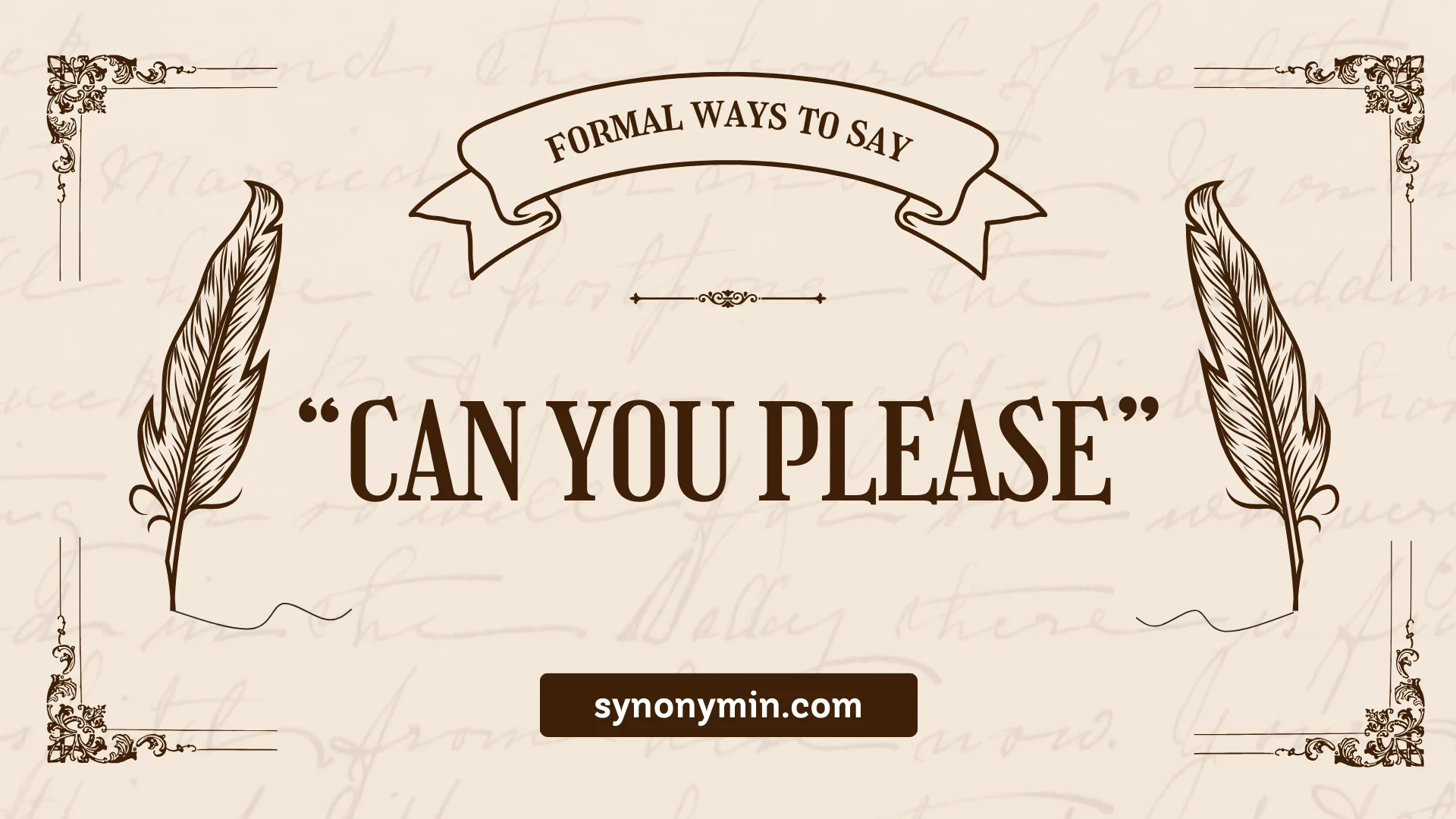 formal ways to say can you please